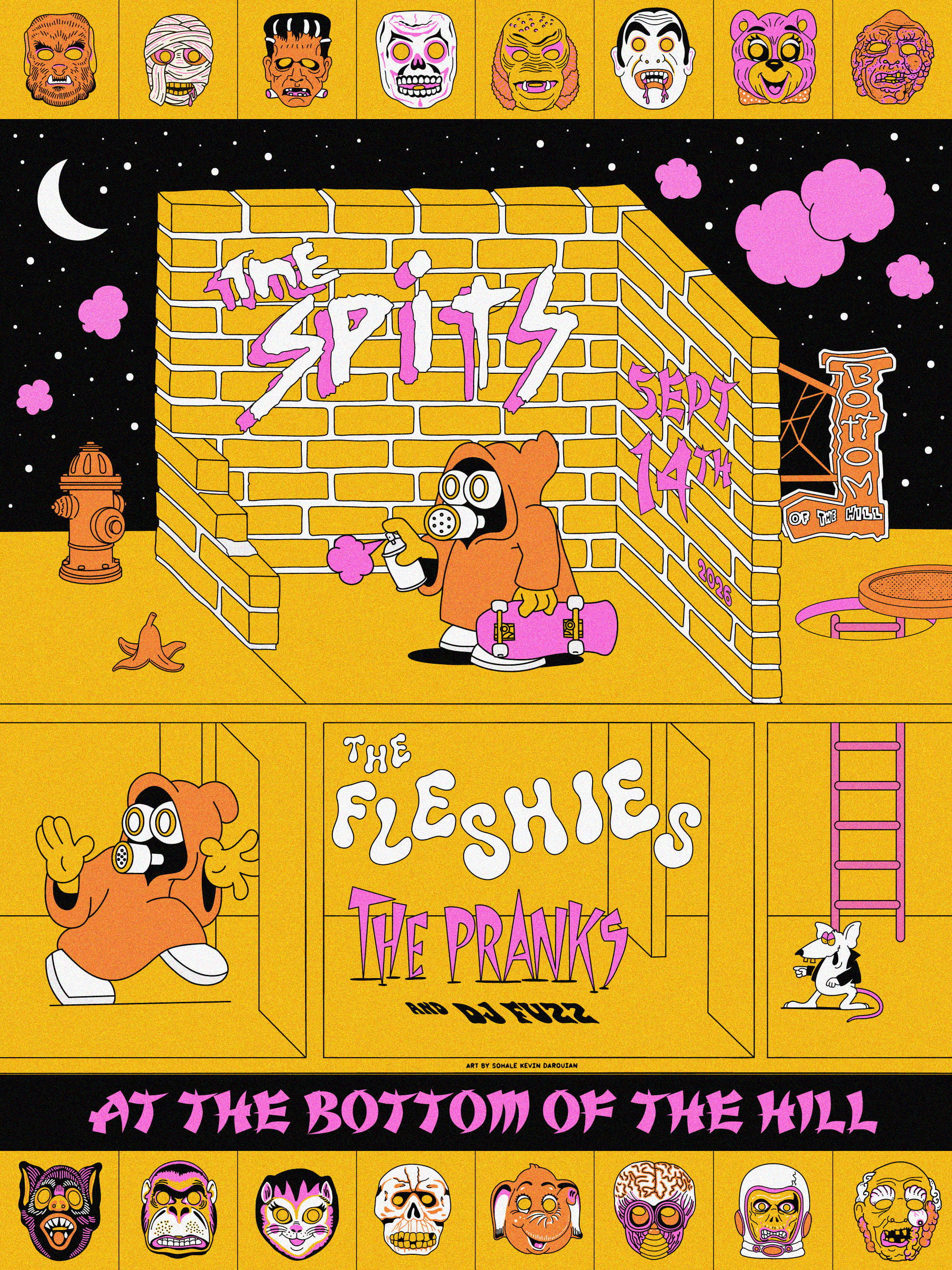 The Spits ~ The Fleshies ~ The Pranks ~ Fuzz event image