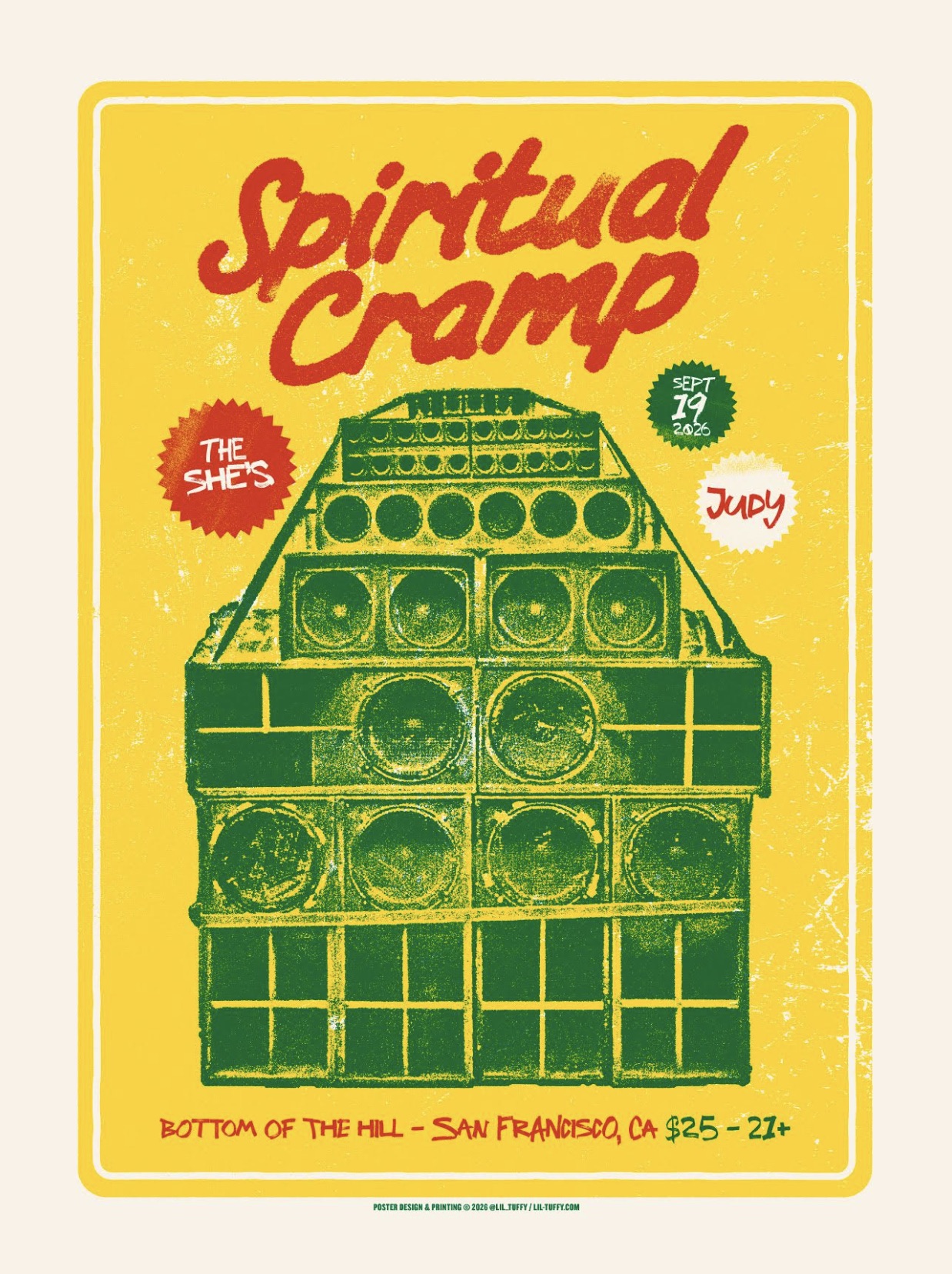 Spiritual Cramp ~ The She's ~ Judy event image