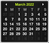 march 2022