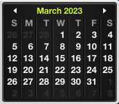 march 2023