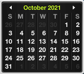 October 2021