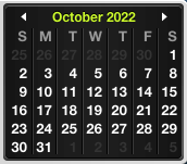 October 2022