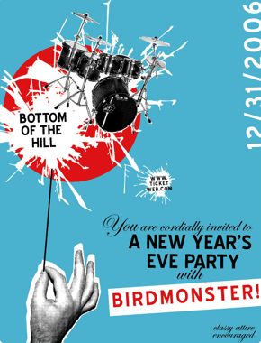 NEW YEAR'S EVE with BIRDMONSTER, BOYSKOUT, THE BLACKS