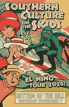 Official event artwork for Southern Culture On The Skids